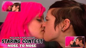 Staring Contest: Miss Quin vs. Ruby Rapture 1080 HD