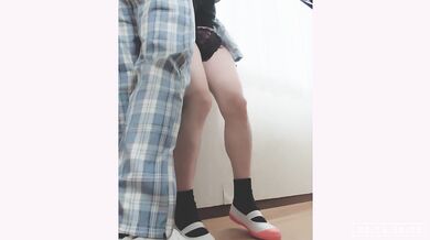 Kawaii youtuber gokkun cum on her cosplay dress-up