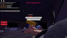 Kaity Fuck With Noob (Roblox Animation)