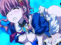 Hentai girl gets gangbanged