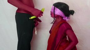 Step Son *** Me with Taste Game and Made Me Give a Hard Blowjob, Game of Taste