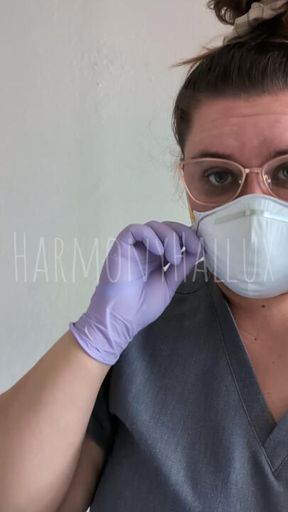 Sperm Sample from Sick Patient with N95 Mask 💕 Subscribers get 30% off!