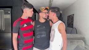 marcos goiano - brazilian gay threesome bareback and creampie xxl venezuelan cock- ofcnobru & odiariodeumgp