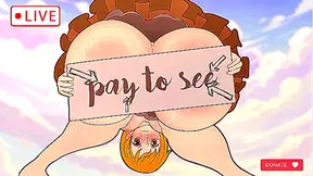 teaser WEBCAM-STREAMER NAMI GOT FUCKED ! One Piece (Hentai 2025 )