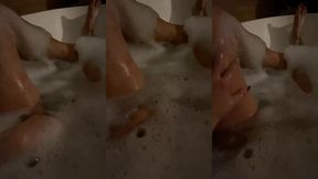 dans mon bain