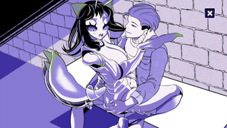 A HORNY MANTIS GIRL