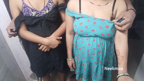 Best Indian Threesome Sex video.