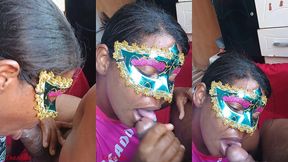 safada tirando leite de piroca