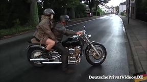 Blonde Bbw Fucks a Biker