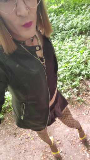 Stunning moment from &quot;👑Whore&#039;s FanTasme, A Transvestite Slut Walks Around in a Cum Dump. Public Exhibition [&sup3;June&sup2;⁵]&quot;