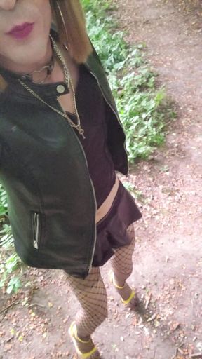 Stunning moment from &quot;👑Whore&#039;s FanTasme, A Transvestite Slut Walks Around in a Cum Dump. Public Exhibition [&sup3;June&sup2;⁵]&quot;