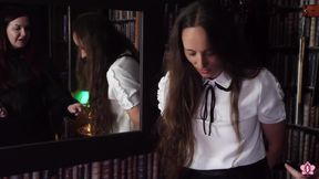Corporal Punishment Job Interview Mistress Elysia Interviews Slave Mila for a Teaching Role at Her College, with Spanking