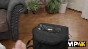 Watch Victoria Benz & Lenny Yankee seduce and take a big load in their young pussies