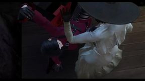 Jill Valentine x Claire Refield x Ada Wong hentai