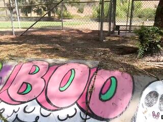 Screw! Real Teens - Penelope Snaps Takes Public Weenie Then Gets Her Cunt Pounded Inside