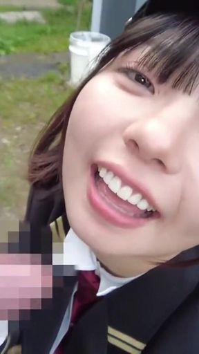 Rail-tease Rendezvous with a Short-cut Cutie Savoring Every Warm Drop Part.2