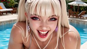 ai dungeon sluts episode 164 - swedish babe emilia s pool party part 1