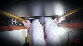 Slut wife gets bred at the gloryhole