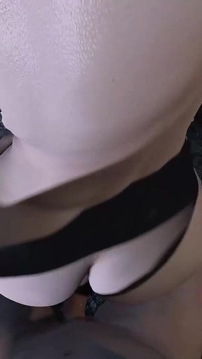 Sexy High Elf Has Sex in the Lake in POV
