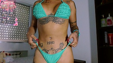 TS Angelique Monroe - Webcam show from June 9, 2025