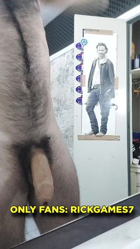 5 Minutes Masturbating, Showing Ass, and Hairy Breast