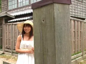 Curious Asian babe Asuko Hoshino spreads legs for pussy insertion