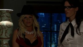 jennifer and anna use the hot mouth and hard dick of andy san dimas to work up and satisfy...