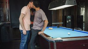Twink Spitroasted By Stud & Jock On Pool Table