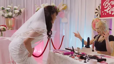 Naughty Trans Slut Izzy Wilde Fucks A Bride And Her Friend