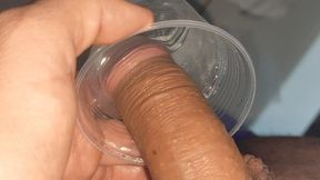 Amazing Feeling of Freezing Cock and Balls.
