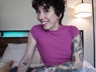 Most good Ally's Hawt Tatted Girlfriend Salem Nox Seduces U