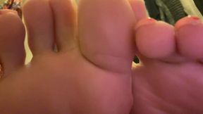Stinky Soles After a Long Day – Sniff, Lick, Obey