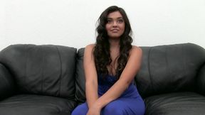 Squirting Anal Loving Teen Yasmine on Backroom Casting Couch