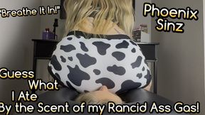 Guessing What my Goddess Ate by the Scent of her Rancid Farts! - Phoenix Sinz