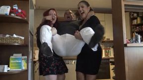 The one with the little guy with the small house by Goddess Tessa and Mistress Carmen la Dean