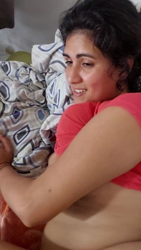 Vanesinha Was Lactating and Was Deliciously Hot Look at Her Breasts