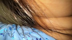 Morocco Beautiful Huge hanging Boobs &amp; Big Ass Tall Muslim Stepmom want Fuck From Short Stepson&#039;s