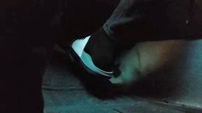 Driving & Speeding In Socks & Slides