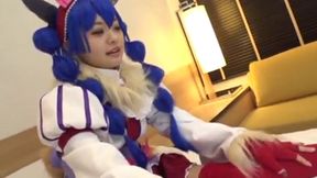 Hentai Cosplay: Hot Fox Girl Squirts Everywhere During Raw Fucking Orgasmic Action!