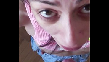 POV: Candie Cross Admits She'_s a Slut &amp_ Takes It Deep Handsfree Fast