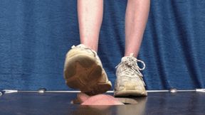 Floor-face trampling using dirty Balenciaga sneakers (part 1 of 8), flo591x 1080p