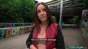 She is ready to get a stranger's big dick for a decent amount of cash.