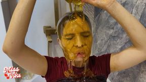 Honey in lingerie! Full coverage, masturbation and ripping!