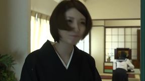 Japanese Widow Deep Kissing Step daughter