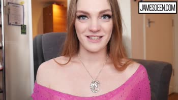 Carly Rae Summers' Raw Reaction to James Deen's Massive Cock & Her Homemade Porn