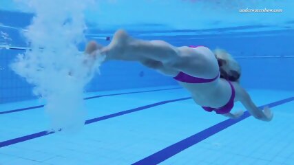 Elena Proklova underwater blonde babe