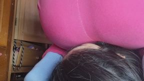 Jessie's super fatal farts in her face Wearing sweaty clothes