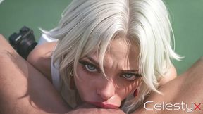 feixiao just as passionate about tennis as she is about sex, and her wildest fantasy is to be a cum receptacle .[ai]