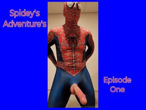 Cosplay Spiderman&#039;s BIG COCK and BIG CUMSHOT Spidey&#039;s Adventures Episode 1