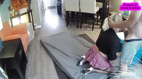 Bareback anal sex with straight guy and sissy tranny